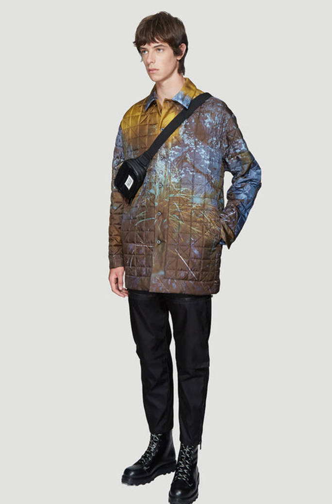 ジャケット・アウター OAMC POLLY FLOWER NIGHT SHIRT JACKET OAMC Polly Shirt Jacket With All-Over Flower Print — Fashion